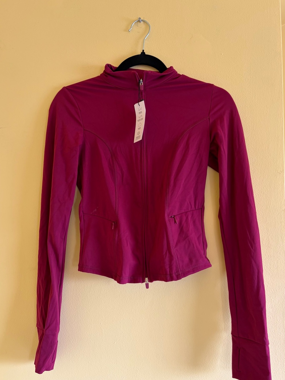 Garage Women's Fuchsia Full-Zip Utility Jacket